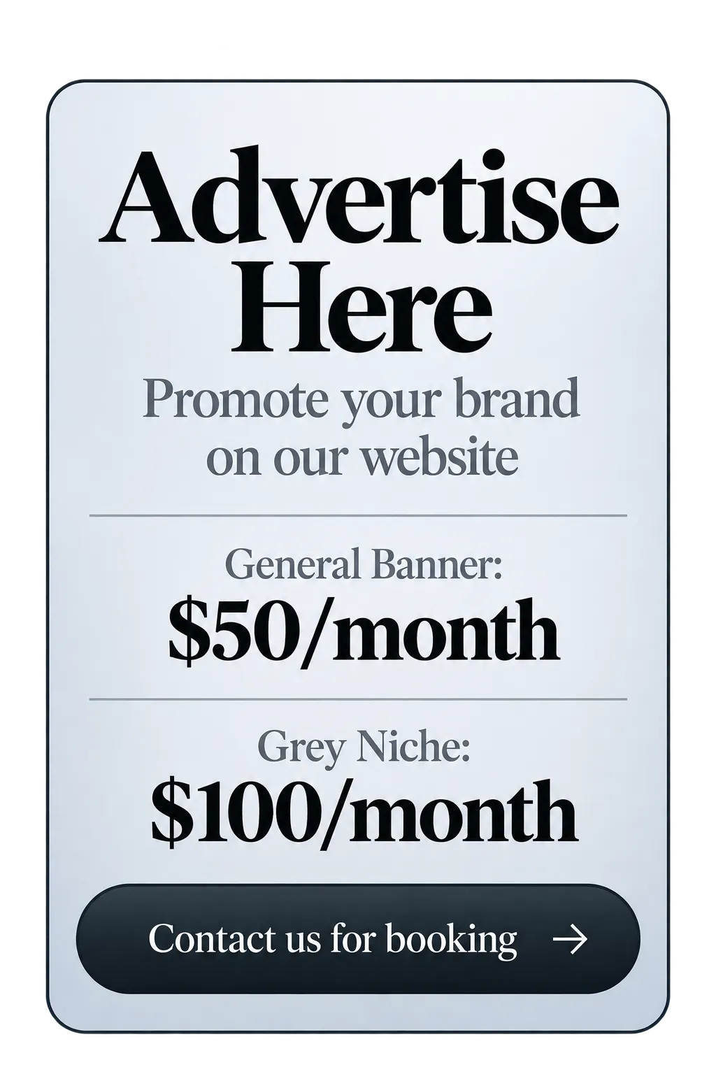 Advertisement on Crave.